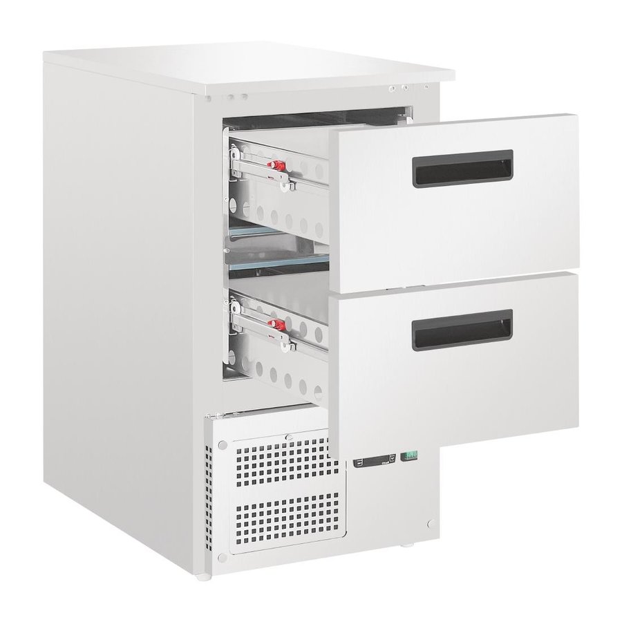 Kühlwerkbank | G-Serie | 2x GN 1/1 Schubladen