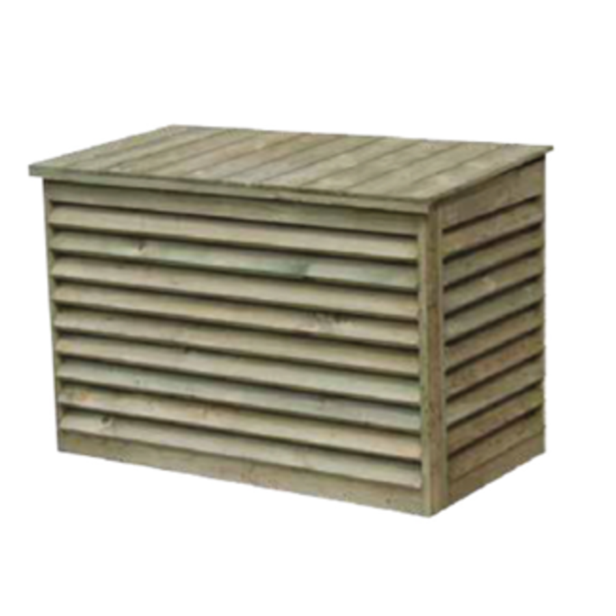 Wooden split cover for outdoor unit | 2 Formats
