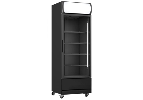  Combisteel réfrigérateur | Porte vitrée | 360L 