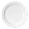 HorecaTraders Melamine Plate | Ø19.5cm | White