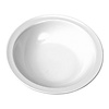 HorecaTraders Melamine Bord | Ø20,5cm | Wit