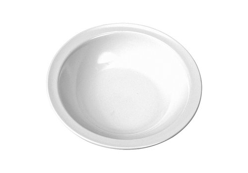  HorecaTraders Melamine Plate | Ø20.5cm | White 