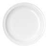 HorecaTraders Melamine Plate | Ø23.5cm | White