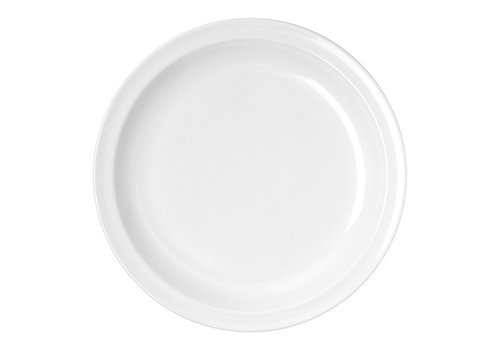  HorecaTraders Panneau de mélamine | Ø23,5cm | Blanc 