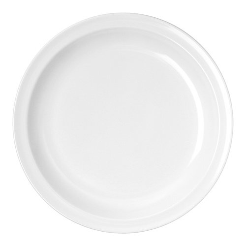  HorecaTraders Melamine Plate | Ø23.5cm | White 