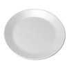 HorecaTraders Melamine Bord | Ø24,0cm | Wit