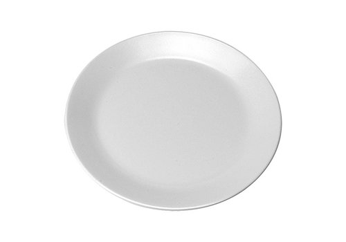  HorecaTraders Melaminplatte | Ø24,0cm | Weiß 