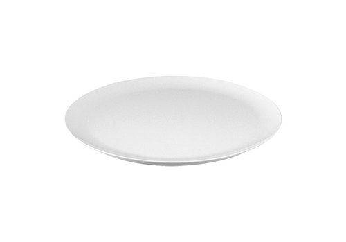  HorecaTraders Melamine Bord | Ø28,0cm | Wit 