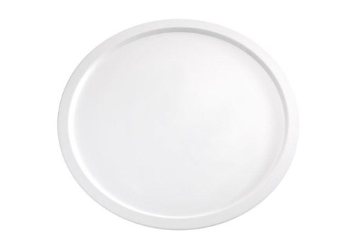  HorecaTraders Melamine Plate | Ø38cm | White 