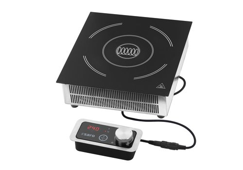  Saro Plaque de cuisson à induction encastrable en acier inoxydable | 3500 watts 