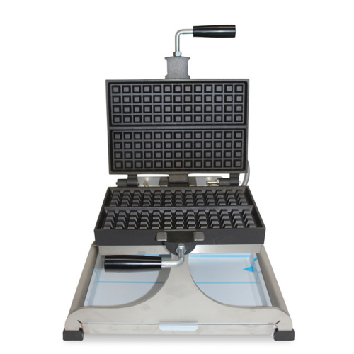  HorecaTraders GROSSES ROTIERENDES WAFFELEISEN - 4X13 LIEGE 