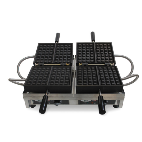  HorecaTraders Double waffle iron - 4x7 Liège 