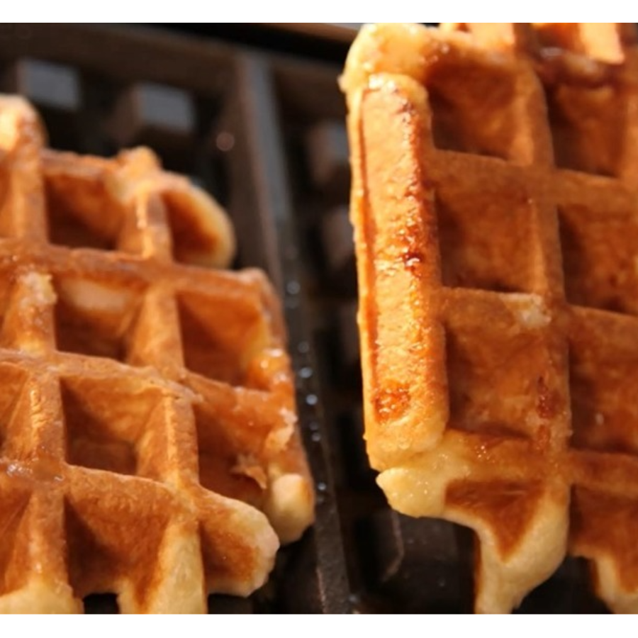 Buy DOUBLE WAFFLE IRON 4X7 LIEGE online HorecaTraders