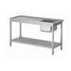 Combisteel Discharge table | Bottom Shelf | stainless steel | 1200x750x900mm