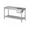 Combisteel Drain table | Bottom shelf | Stainless steel | 1200 x 750 x 900 mm