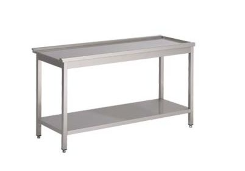  Combisteel Drain table | Bottom shelf | Stainless steel | 1200 x 750 x 900 mm 