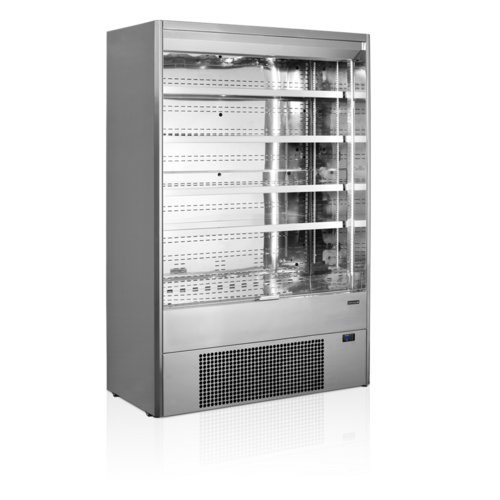  HorecaTraders Wall cooler | 4 shelves | Stainless steel | 1335 x 680 x 1985 mm 