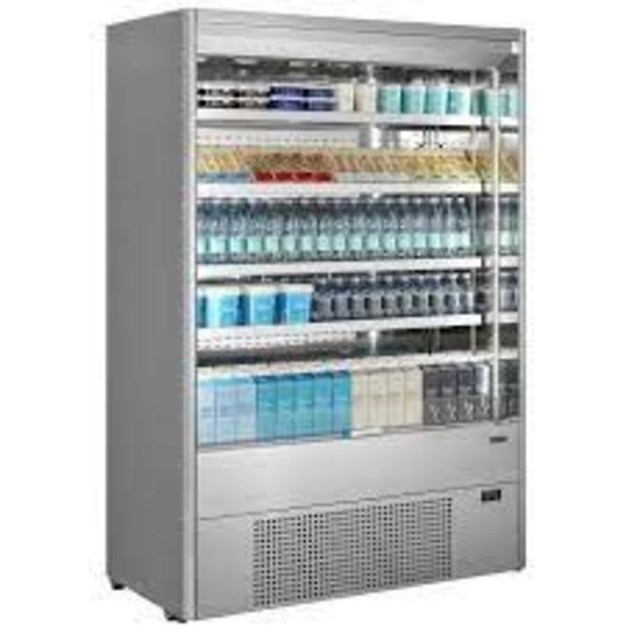 Wall cooler | 4 shelves | stainless steel | 1335 x 680 x 1985mm