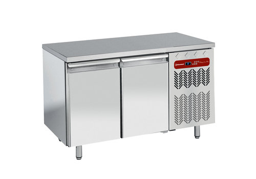  HorecaTraders Établi réfrigéré pour boulangerie | 2 portes | Tailles FR 