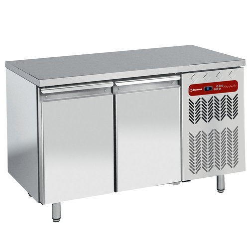  HorecaTraders Établi réfrigéré pour boulangerie | 2 portes | Tailles FR 