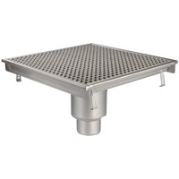 Professional Kitchen Sink | stainless steel | 3.7 l/s | Vertical discharge 263/303 mm | 50x50cm
