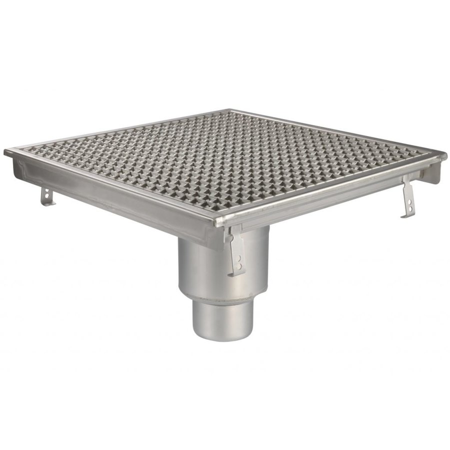 Professional Kitchen Sink | stainless steel | 3.7 l/s | Vertical discharge 263/303 mm | 50x50cm