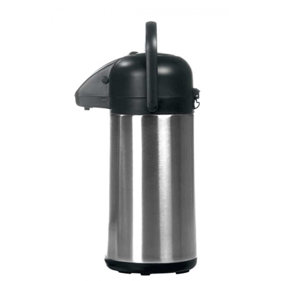 Thermos | 2.2 liter | Black | Stainless steel | Pump function
