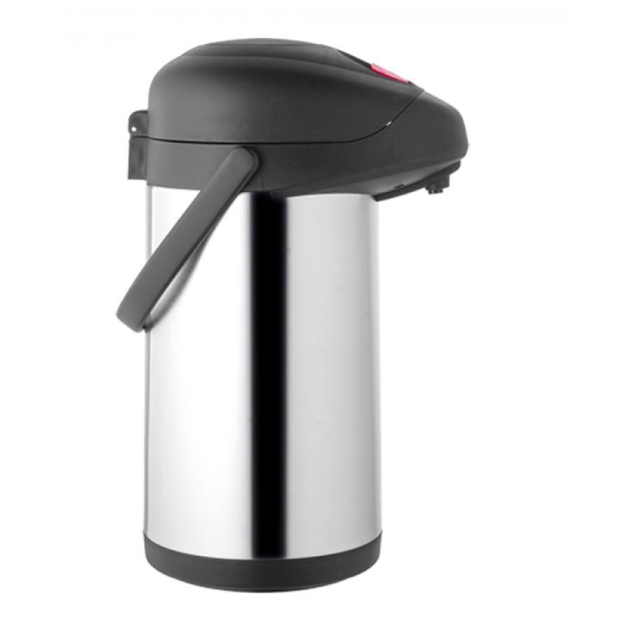 Thermos | 4 liters | Black | stainless steel | Pump function