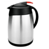 HorecaTraders vacuum jug| 1 liter | Black | stainless steel