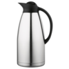 HorecaTraders pichet isotherme| 3 litres | Noir | Acier inoxydable