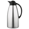 HorecaTraders vacuum jug| 3 liters | Black | stainless steel