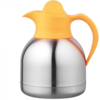 HorecaTraders pichet isotherme | 1 litre | Jaune | Acier inoxydable
