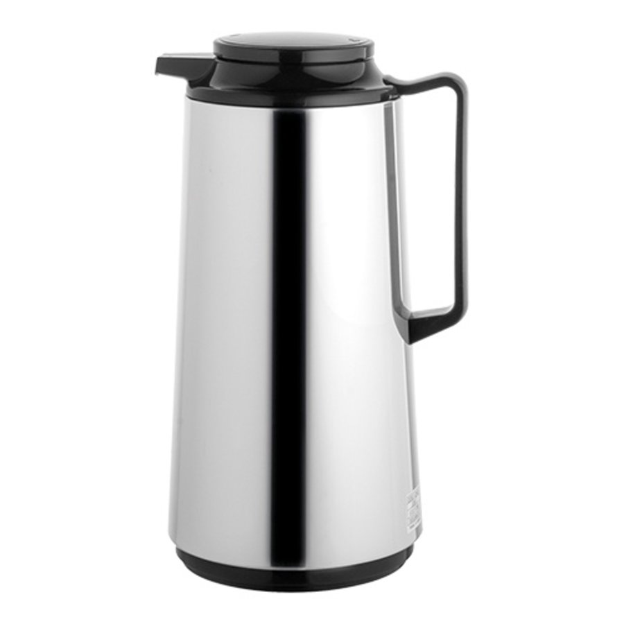 pichet isotherme 1,9 L | acier inoxydable | noir
