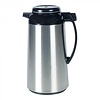 HorecaTraders Vacuum jug | 1.6L | stainless steel | 30cm (h)