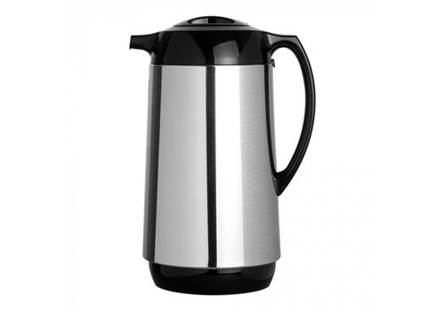  HorecaTraders Vacuum jug | 1L | stainless steel | 26cm (h) 