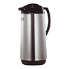 HorecaTraders vacuum jug 1.6L | stainless steel | black | 34cm (h)