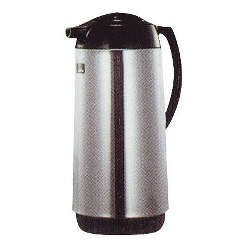  HorecaTraders vacuum jug 1.6L | stainless steel | black | 34cm (h) 