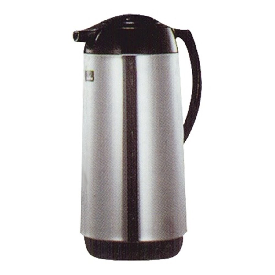 vacuum jug 1.6L | stainless steel | black | 34cm (h)