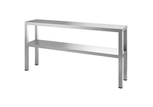  Combisteel Étagère | 2 niveaux | 1400 (l) x 300 (p) x 650 (h) 