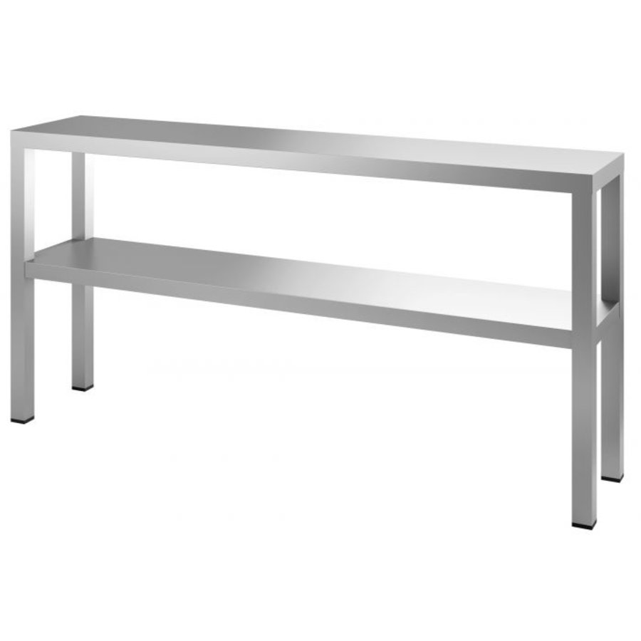Étagère | 2 niveaux | 1400 (l) x 300 (p) x 650 (h)