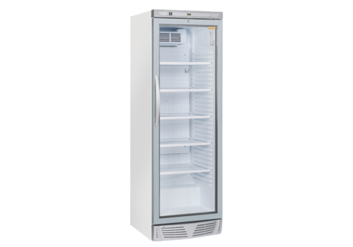  HorecaTraders Koelkast met glasdeur | 350L | 595(b) x 635(d) x 1.830(h) mm 