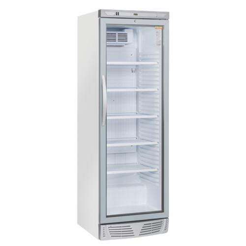  HorecaTraders Refrigerator with glass door | 350L | 595(w) x 635(d) x 1,830(h)mm 
