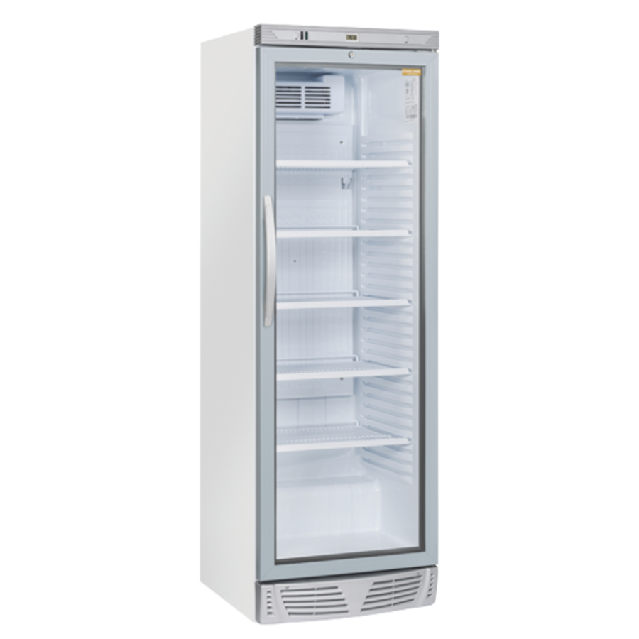 Réfrigérateur avec porte vitrée | 350L | 595 (l) x 635 (p) x 1 830 (h) mm
