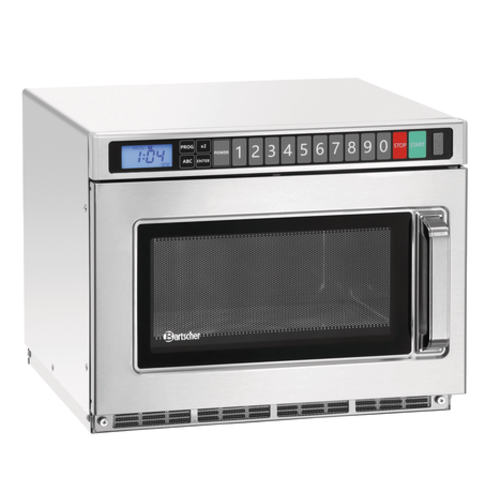  HorecaTraders Microwave | stainless steel | 420x540x338mm 