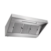 Wall-mounted extractor hood | Steel | 42kg | 1600x900x450mm