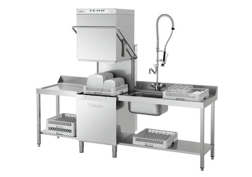  Through-feed flushing machine | DS 500 | 725(w) x 955(d) x 1535(h) mm 