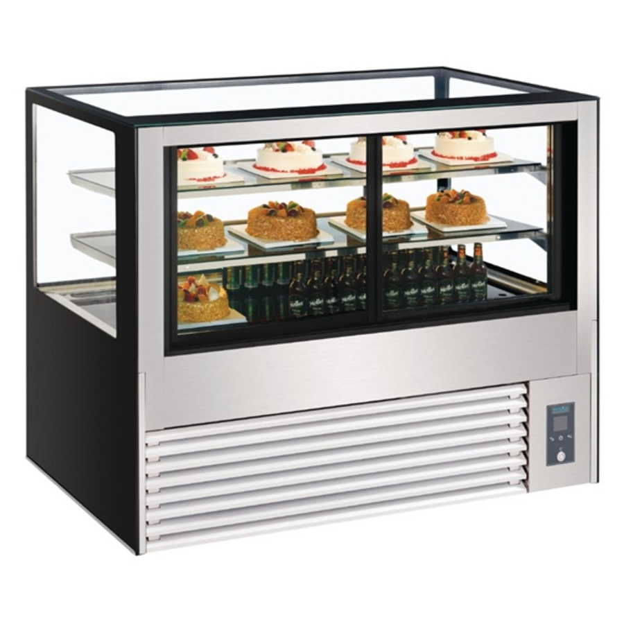 Refrigerated display case | LED lighting | 485L | 1200x1500x680mm