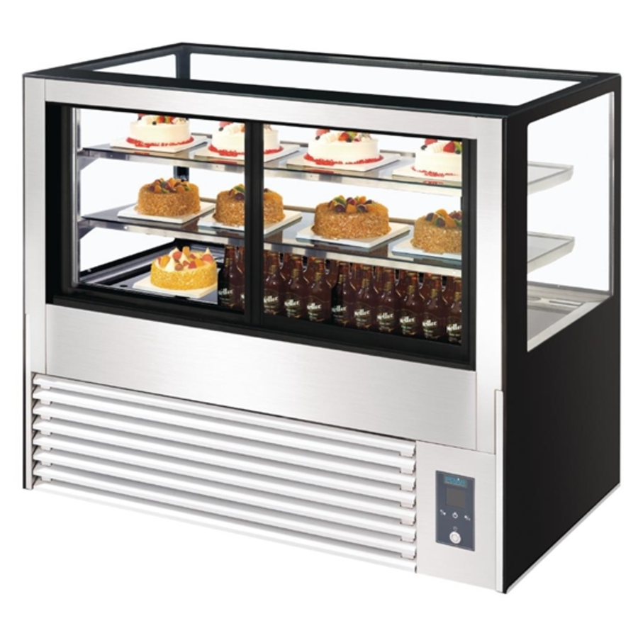 Refrigerated display case | LED lighting | 485L | 1200x1500x680mm