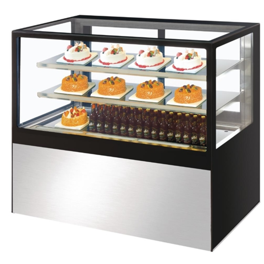 Refrigerated display case | LED lighting | 485L | 1200x1500x680mm