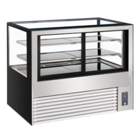 Refrigerated display case | LED lighting | 485L | 1200x1500x680mm